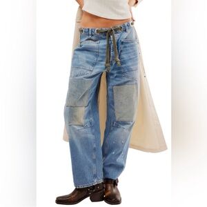 We The Free Moxie Pull-On Barrel Jeans TRADE